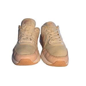 Nike Air Max Women’s 8.5 Cream Blush Sneakers Cushioned Athletic Running Shoes